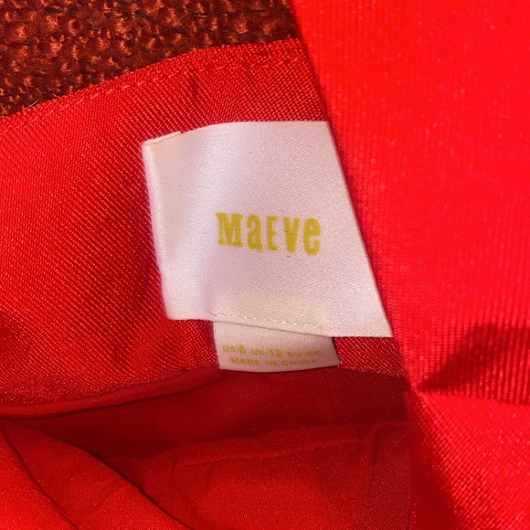 MAEVE SUNDRESS SZ 12 PINK RED COCKTAIL - Picture 3 of 5